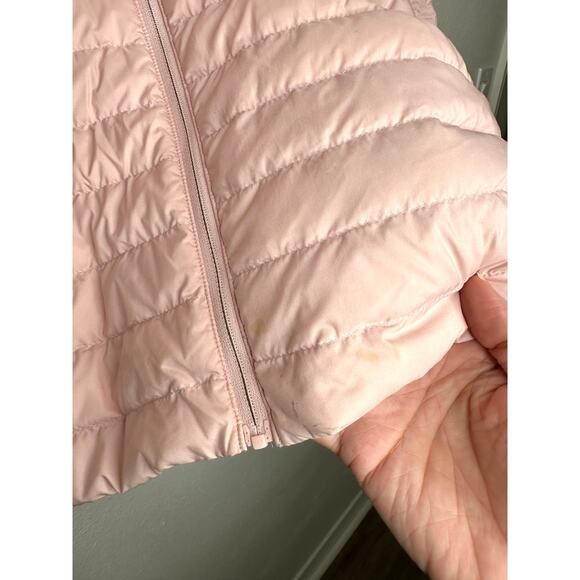 Lululemon Pack It Down Pink Puffer Hooded Jacket with Bag - Picture 4 of 16